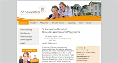 Desktop Screenshot of laurentius-bonndorf.de